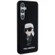Karl Lagerfeld Samsung Galaxy S24+ Case Silicone Ikonik, Black