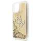 Guess 4G Big Liquid Glitter Case for iPhone 11 / XR Gold