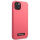 Karl Lagerfeld Silicone Case for iPhone 13 mini Fuchsia