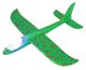 Styrofoam airplane with LED lights, 46 cm