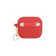 Guess Чехол для AirPods 3 Silicone Charm Heart Collection Красный