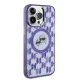 Karl Lagerfeld iPhone 15 Pro Max Case IML Monogram Karl & Choupette MagSafe, Purple