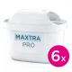 Water Filter Cartridges Brita MAXTRA PRO ALL-IN-1 Pack of 6, White
