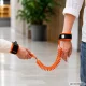 Child Anti-Lost Safety Wrist Link Harness, Orange