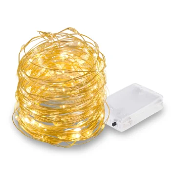 LED Fairy Lights 10m 100 LEDs Battery Operated String Lights