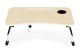 ModernHome Folding Laptop Desk 60×40 cm with USB Light and Fan
