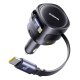 Baseus Enjoyment Max 90W Car Charger 2 x USB-C + USB-A + USB-C Cable - Black