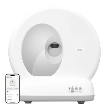 Smart Self-Cleaning Cat Litter Box UBPet C10 Pro with Camera