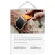 Uniq Garde Apple Watch Ultra 49mm case. transparent/dove clear