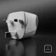 SBS UK Travel Adapter Type G, White