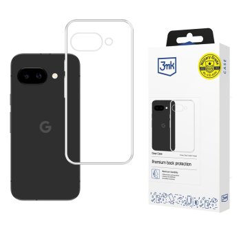3mk Clear Case for Google Pixel 10A, Transparent