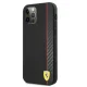 Ferrari On Track Carbon Stripe Case for iPhone 12 Pro Max Black