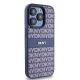 DKNY iPhone 15 Pro Case Mono Stripe & Metal Logo, Blue