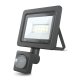 LED Floodlight with Motion Sensor PROXIM II 10W 4500K IP66 Forever Light, Black