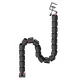 NanoRS RS125 Desk Cable Organizer Spine, 1345mm, Black/Red