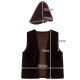 Shepherd Costume for Kids Kruzzel 22669, Brown