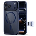 Tech-Protect Magpeak Magsafe CC Phone Case Cover iPhone 17 Pro Max - Clear Navy Blue