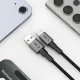 Tech-Protect UltraBoost DNA USB-A to USB-C Cable, 15W, 3A, 200cm, Gray