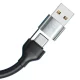 3mk Hyper Cable N-SERIES 6 in 1 USB-C USB-A to USB-C Lightning Micro 1.2m 18W Black