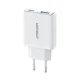 Joyroom JR-TCF14 20W USB-A USB-C Super Slim Wall Charger - White