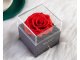 Everlasting Red Rose Jewelry Gift Box For Holidays, 11x9cm