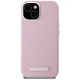 Karl Lagerfeld FW Metal Plate MagSafe iPhone 15 Case, Pink