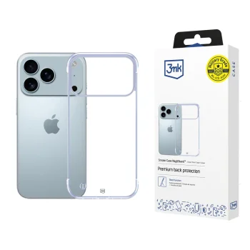 3mk Just20g Clear Phone Case Cover iPhone 17 Pro Max - transparent