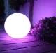 GreenBlue GB124 Solar Garden Lamp, Sphere, 20x20x53cm, RGB LED