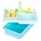 Kids play sink with working faucet and water, 12 accessories
