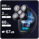 Berdsen BD-265 Electric Shaver, Black