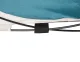 Trizand Beach Tent 145x100x70cm, Turquoise/White