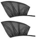 Mosquito net car window cover 4pcs