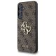 Чехол Guess для Samsung Galaxy A55 4G Big Metal Logo, коричневый