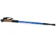 Nordic Walking Pole with Cork Handle, Blue (1 pc)