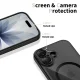 Tech-Protect Magpeak MagSafe Case for iPhone 17 Clear Black