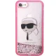 Karl Lagerfeld iPhone 7/8/SE 2020/2022 Case KLHCI8LNKHCP Pink
