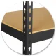 Humberg Metal Storage Shelving Unit 183x90x40 cm, Black