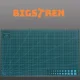Bigstren A3 Self-Healing Cutting Mat, Green