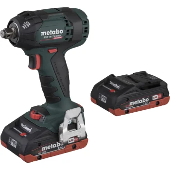 Cordless Impact Wrench Metabo SSW 18 LTX 300 BL, 18V, 2x 4.0Ah, 300 Nm