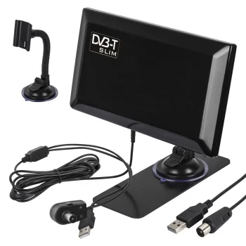 Maclean Slim MCTV-948 Active Indoor DVB-T/T2 HEVC Antenna