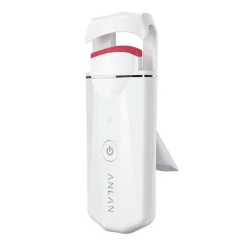 Anlan 04-AJMJ14-001 Electric Heated Eyelash Curler (White)