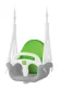 Ricokids 3-in-1 Toddler Bucket Swing Elephant, Grey/Green