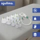 Vacuum Cupping Therapy Set Soulima 27292, 12 Cups with Pump for Massage