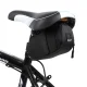 Wozinsky WBB8BK Bicycle Saddle Bag 0.6L, Black