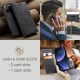 Xiaomi 13T / 13T Pro CASEME Wallet Magnetic Leather Case Cover, Black
