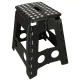 Folding Non-Slip Stool 39.5 cm, Black