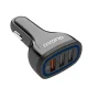 Dudao R7S Car Charger 3x USB Quick Charge 3.0 18W, White