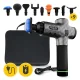 4FIZJO Massage Gun-Ultra Cool Edition with 9 Massage Heads