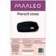 Maaleo 3-Compartment Pencil Case, Black