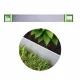 METALBORT Galvanized Metal Garden Edging, 119 x 13 cm, 4 pcs